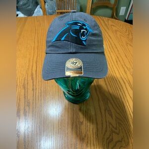 Carolina Panthers fitted ball cap in size S.
